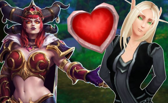 WoW Blood Elf Heart Alexstrasza titel title 1280x720
