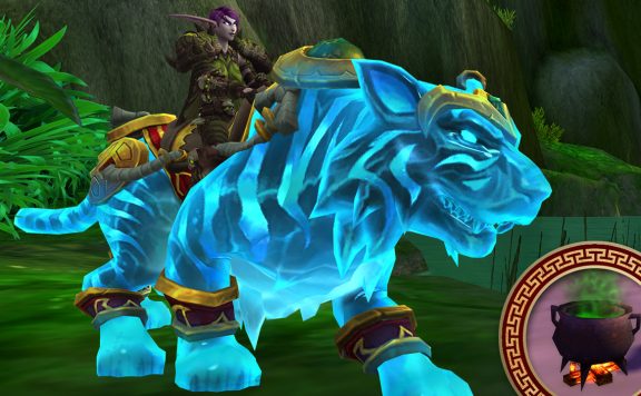 WoW New Mount Tiger New year titel title 1280x720