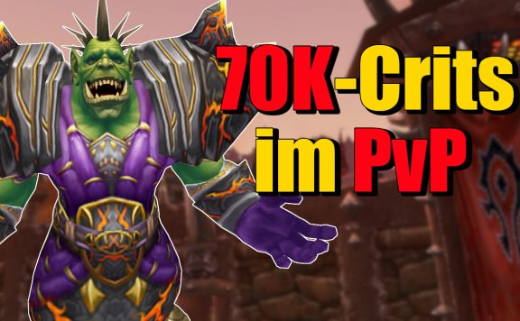 WoW Orc Laughing 70k crits titel title 1280x720