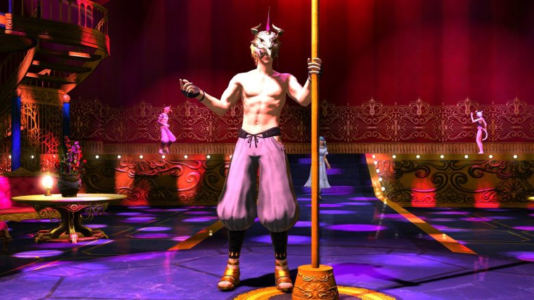 Hasen-Jungs in Final Fantasy XIV kaufen sich Pole-Dance-Stangen für ihr Heim