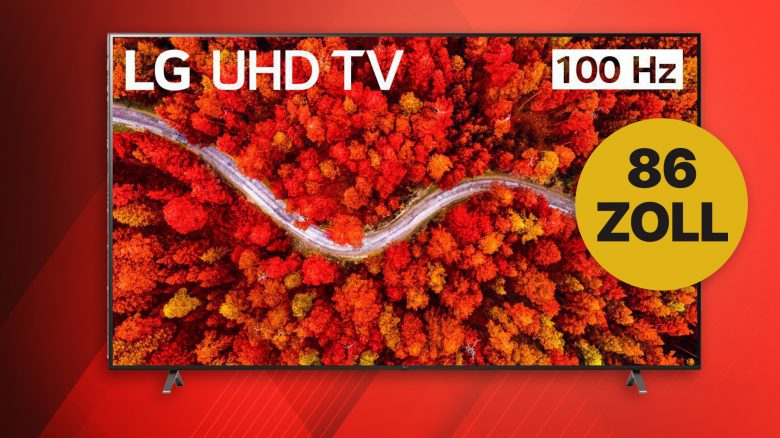 86 Zoll 4K-TV von LG mit HDMI 2.1 und 120 Hz im Angebot bei MediaMarkt