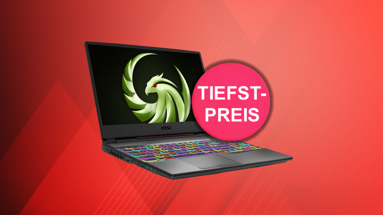 MSI Gaming-Laptop mit Radeon RX 6600M & Ryzen 7 zum Tiefstpreis bei Alternate