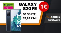 Handyvertrag im Telekom-Netz mit Samsung Galaxy S20 FE für 1€