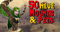 WoW 50 neue Mounts Pets Zereth Mortis titel title 1280x720