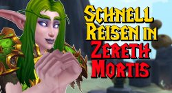 WoW Schnell Reisen Zereth Mortis titel title 1280x720
