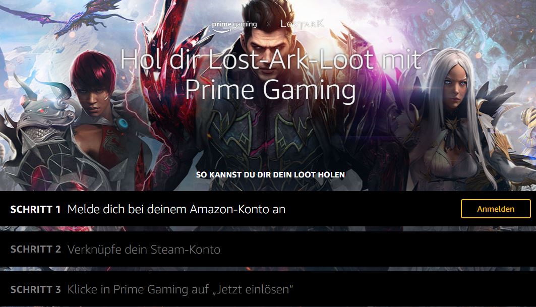 Lost Ark Prime Gaming Loot - News
