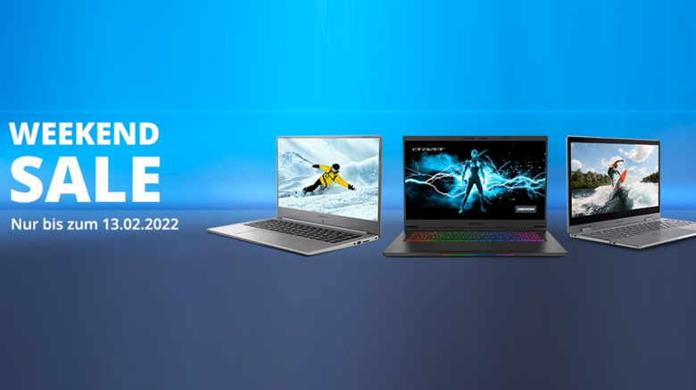 10 % Rabatt bei Medion: Gaming-Laptop mit RTX 3060 zum Tiefstpreis
