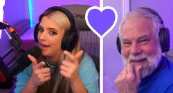 twitch-streamerin raidet kleinere streamerin vater weint
