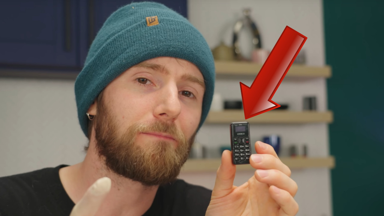 Das vermutlich kleinste Handy der Welt für nur 12,77 Euro inkl