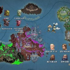 MMORPG Scars of Honor Map