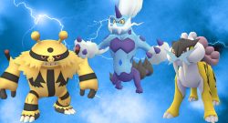 Pokemon GO Titel Angreifer Elektro Raikou Elevoltek Voltolos