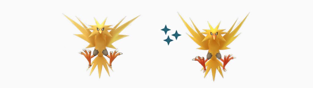 Pokémon GO Zapdos Shiny