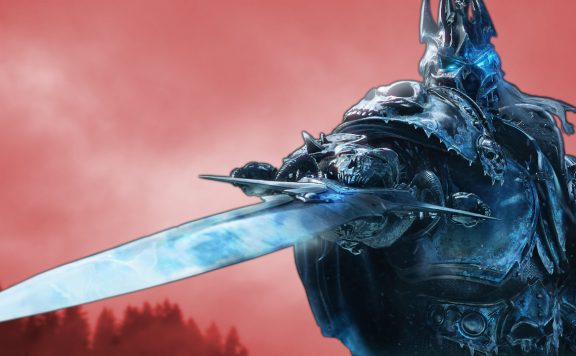 WoW Arthas Red Background titel title 1280x720