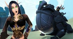 WoW Blood Elf Amazed Bufonid Mount titel title 1280x720