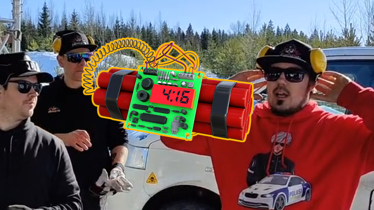 Little Twitch streamer reaches important milestone, then blows up his car live