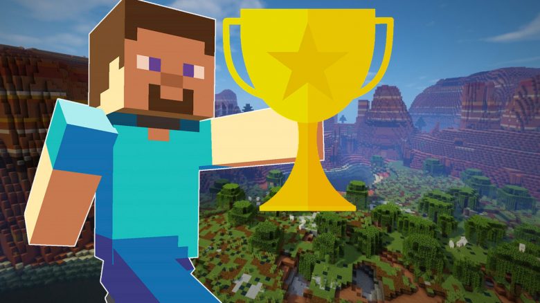 Minecraft-Pokal-Titel-Gewinn