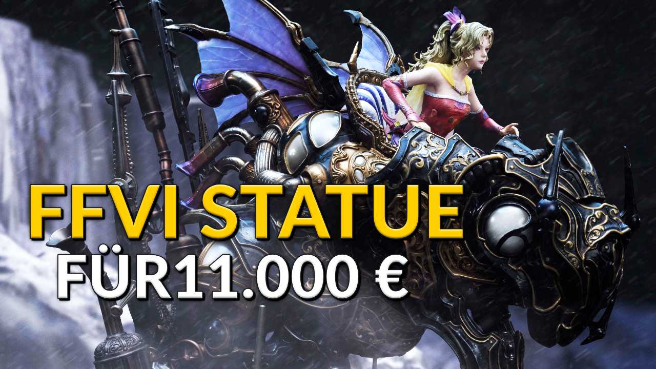 Wuchtige Statue zu Final Fantasy kostet fast 11.000 € – Sogar der Schöpfer der Reihe findet das übertrieben