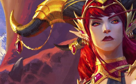 WoW Dragonflight Alexstrasza Close Up Key Art titel title 1280x720