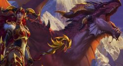 WoW Dragonflight Alexstrasza mirrored titel title 1280x720