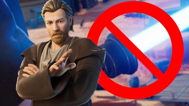 Obi-Wan Kenobi rennt in Fortnite mit einem Buttermesser rum und Fans hassen es