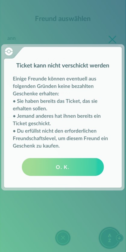 Pokémon GO Ticket 3