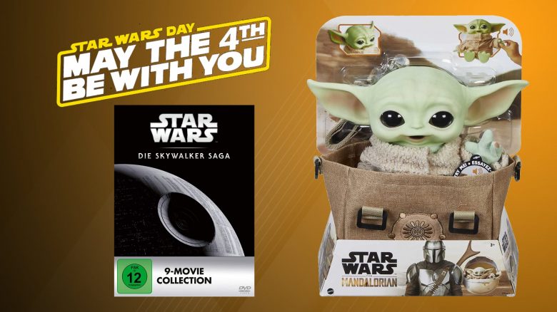 May the 4th: Sichert euch zum Star Wars Day bei Amazon bis zu 63 % Rabatt auf Merch und Filme