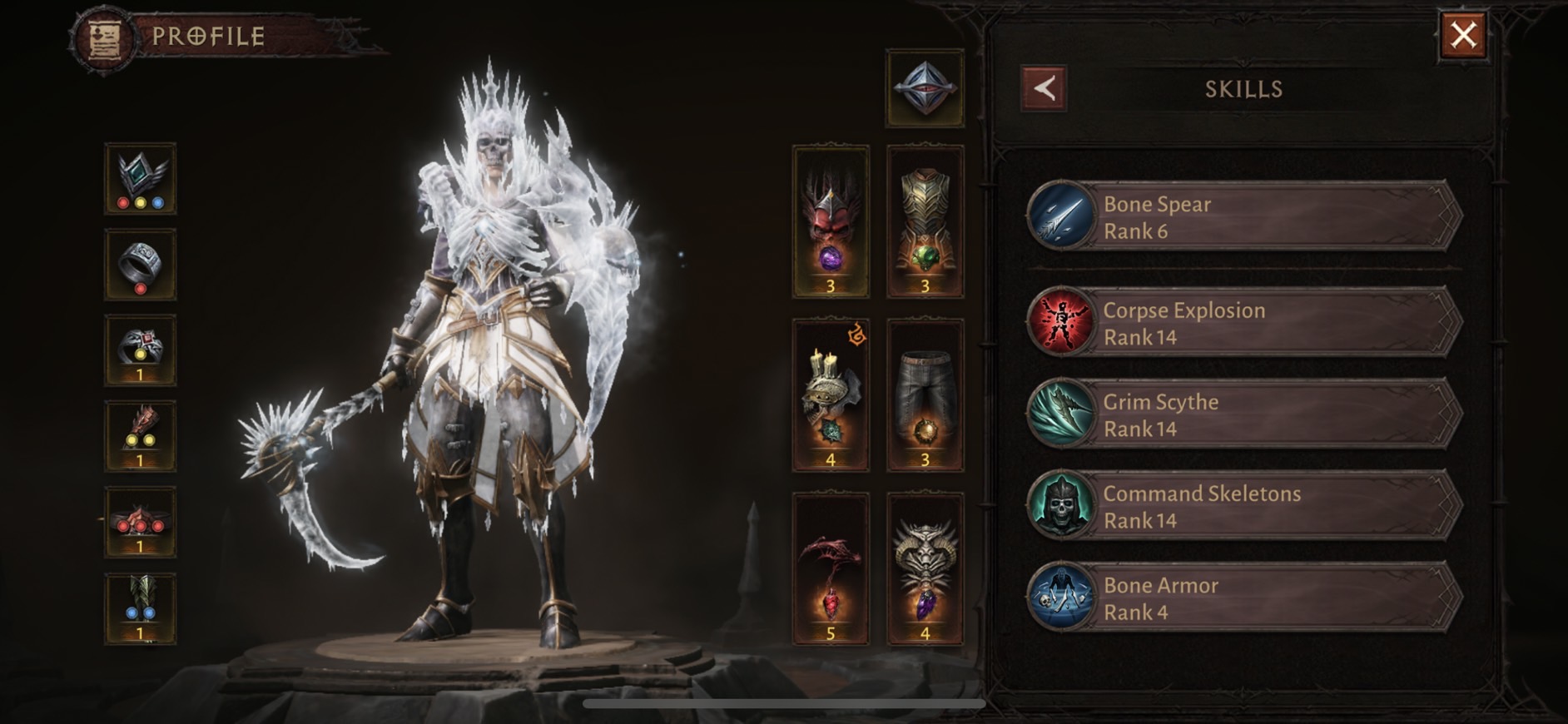 Diablo Immortal Necromancer Build 2