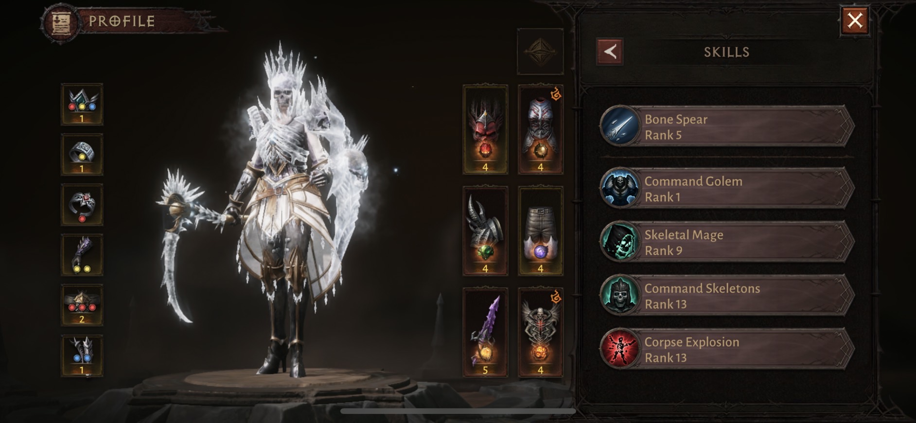 Diablo Immortal Necromancer Build 3