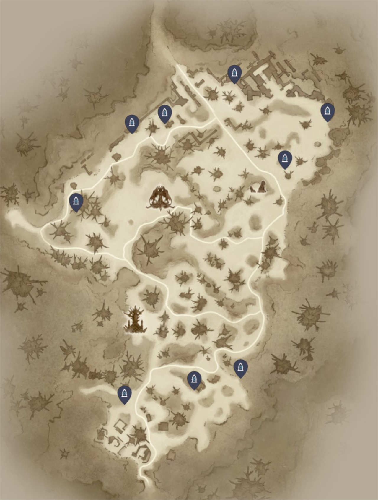 Diablo Immortal Versteckter Hort Map Dunkelwald