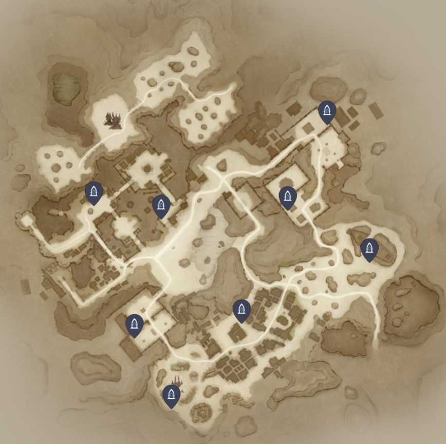 Diablo Immortal Versteckter Hort Map Meer von Shassar