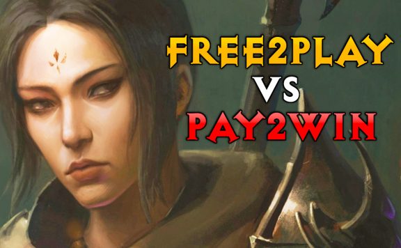 Diablo Immortal free2play vs pay2win showdown titel
