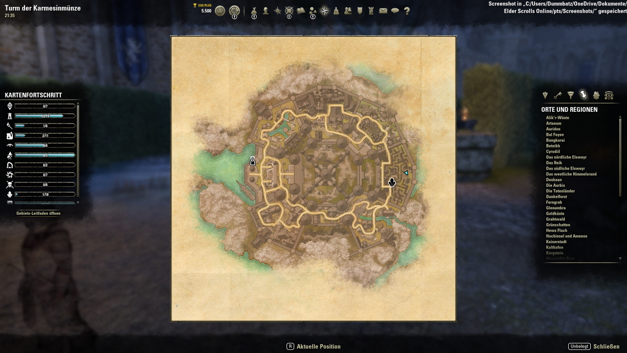 ESO - High Isle Himmelsscherbe 10 Map