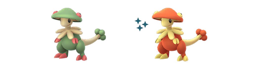 Pokemon GO Mushroom Shiny