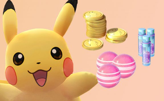 Pokémon-GO-Pikachu-Münzen-Sternenstaub-Bonbons-Titel