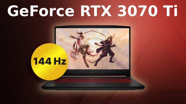 Top-Deal: Ein Gaming-Notebook von MSI mit GeForce RTX 3070 Ti und 144 Hz gibt’s jetzt besonders günstig im Angebot