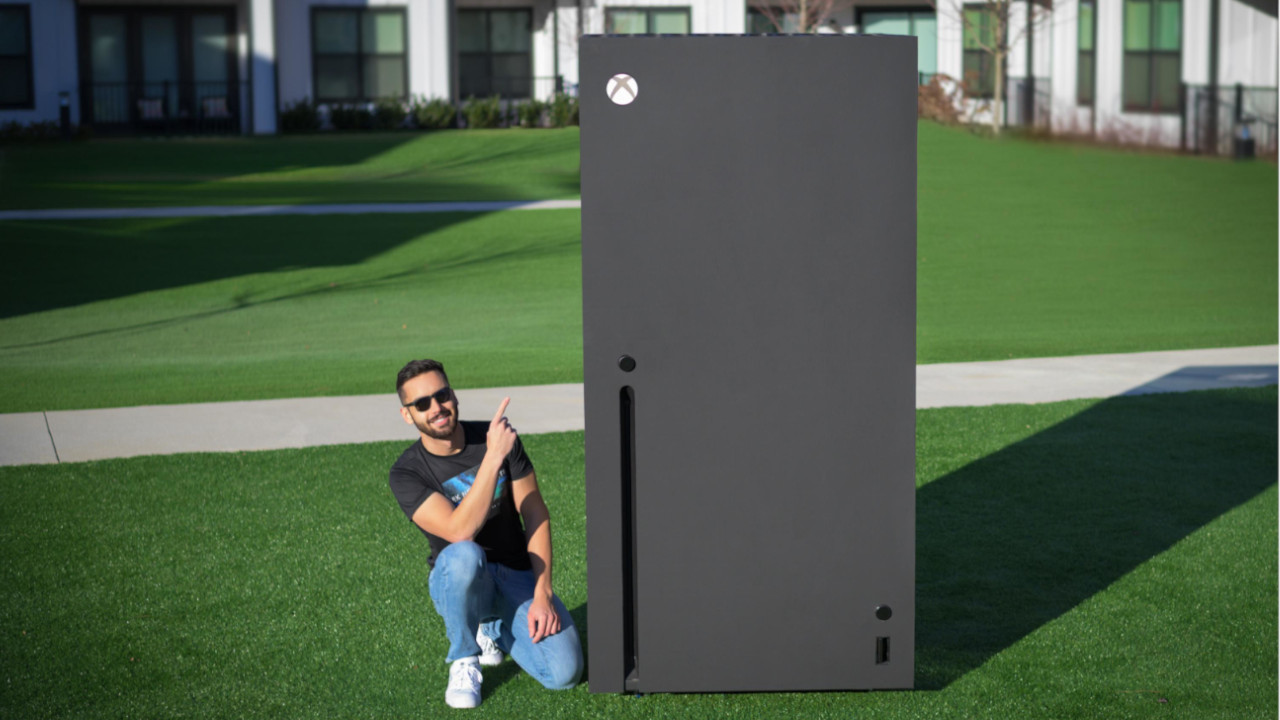 YouTuber baut die größte Xbox Series X der Welt – Und die funktioniert sogar