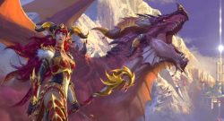 WOW-Dragonflight-Edition-Erweiterung-Drache-Skin-Frau-Titelbild
