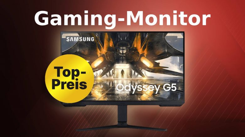 Top-Deal: Guter Gaming-Monitor von Samsung mit 165 Hz und WQHD jetzt günstig wie nie im Angebot