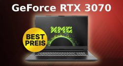 Nur bis morgen: Gaming-Laptop von XMG mit GeForce RTX 3070 zum Bestpreis im Angebot
