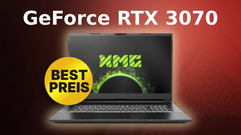 Nur bis morgen: Gaming-Laptop von XMG mit GeForce RTX 3070 zum Bestpreis im Angebot