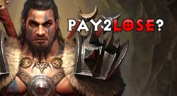 Diablo Immortal Barbar Pay2Lose Titel
