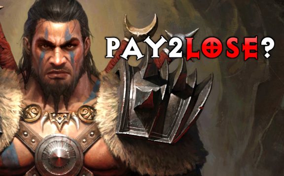 Diablo Immortal Barbar Pay2Lose Titel