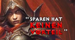 Diablo Immortal Sparen hat keinen Vorteil Titel