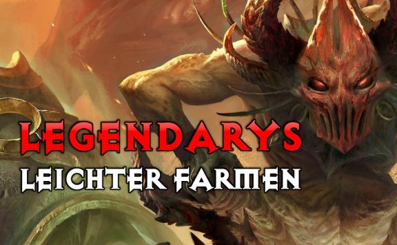 Diablo Immortal legendarys leichter farmen Magiefund Titel