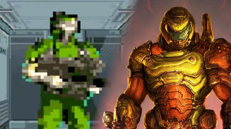Doom Guy Doom RPG Fan Remake Titel