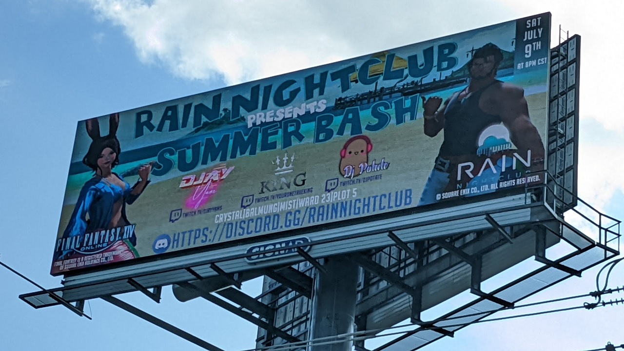 Gilde in Final Fantasy XIV ist bekannt für erotisches Rollenspiel – Wirbt mit großen Reklametafeln für neues Event