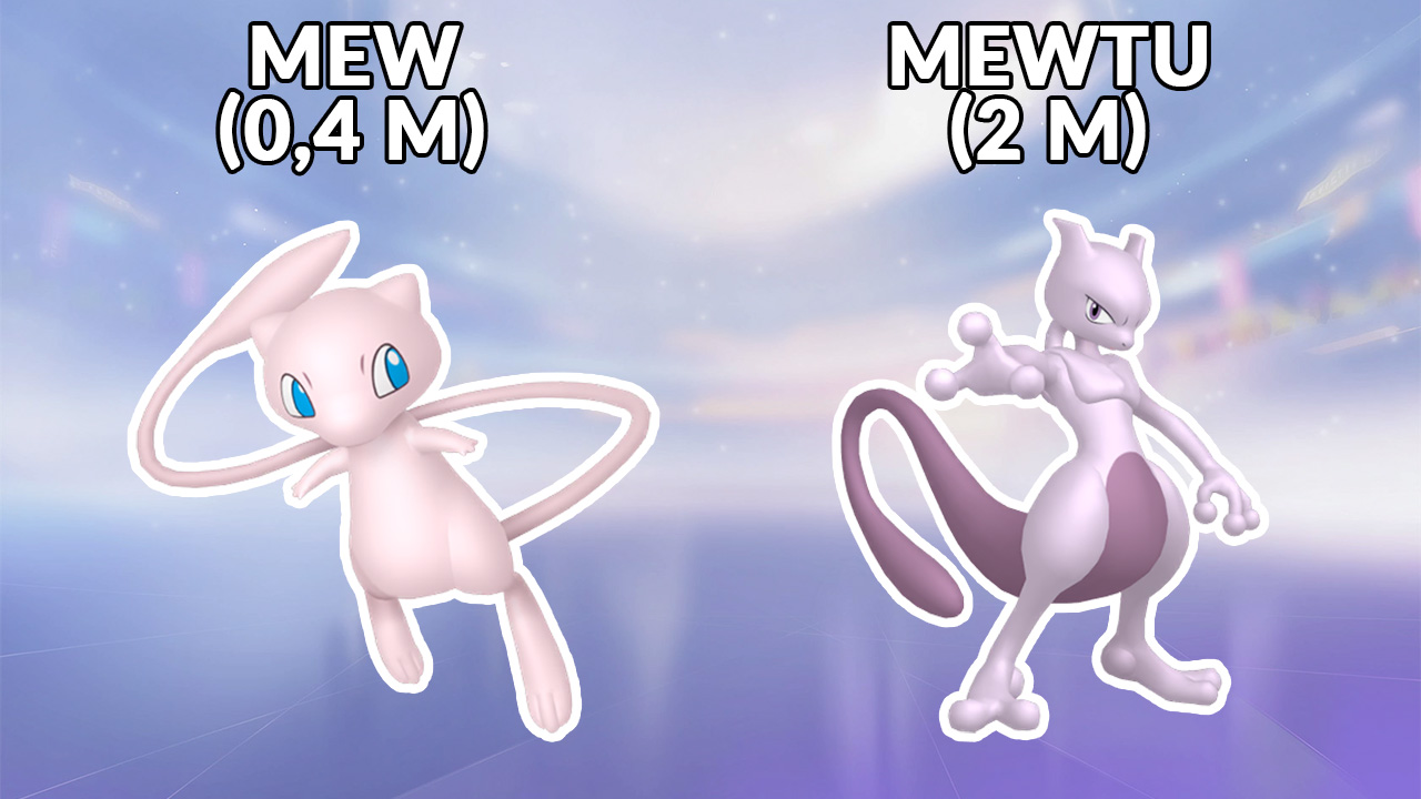 Pokemon Quiz - Gewicht - Mew Mewtu