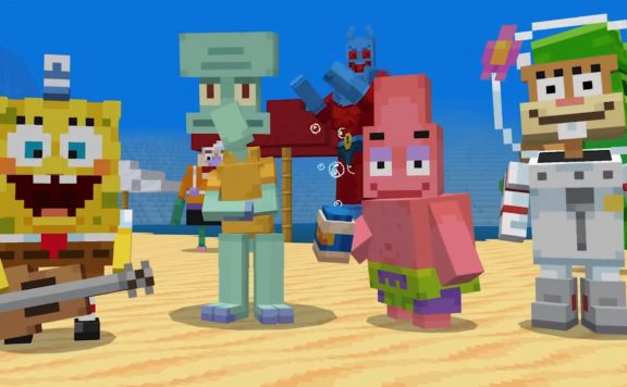 Thumbnail Minecraft bekommt SpongeBob DLC Official Trailer