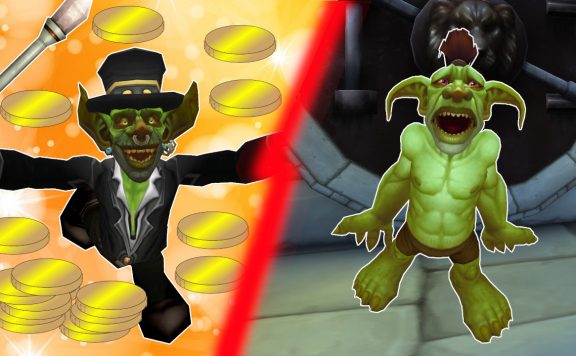 WoW Goblins Gold and no gold titel title 1280x720