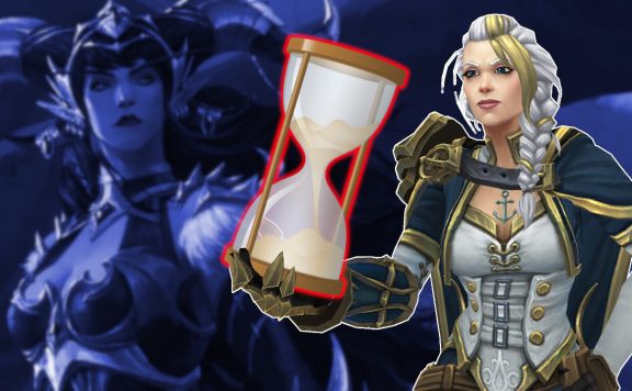 WoW Jaina Sands of Time Time Skip Alexstrasza Background titel title 1280x720